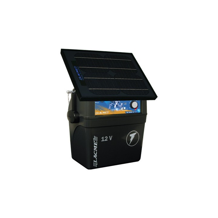 Kit solaire SECUR STAR 14W-ACCU 62Ah elec Lacmé