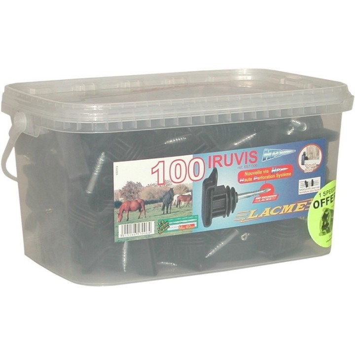 Seau de 100 IRUVIS-HPX et 1 SPEEDISO Lacmé