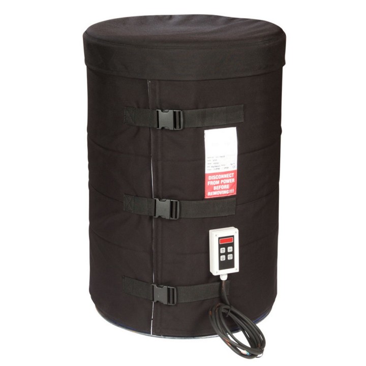 Chauffage de fût Kuhlmann avec contrôleur numérique (0-90ºC) - 230V - 1200 W - 1990 X 800 mm