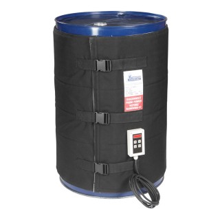 Chauffage de fût Kuhlmann avec contrôleur numérique (0-90ºC) - 230V - 225 W - 1200 x 400 mm