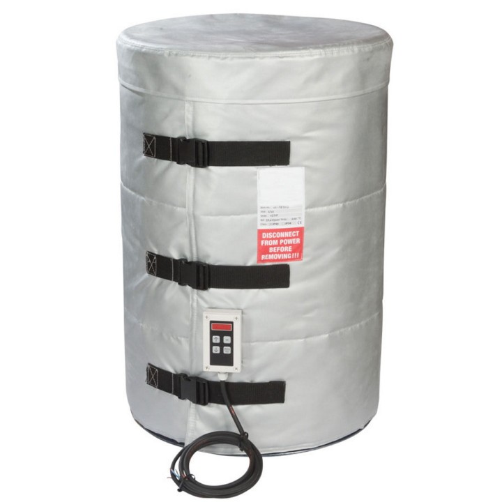 Chauffage de fût Kuhlmann avec contrôleur numérique (0-200ºC) - 230V - 1200 W