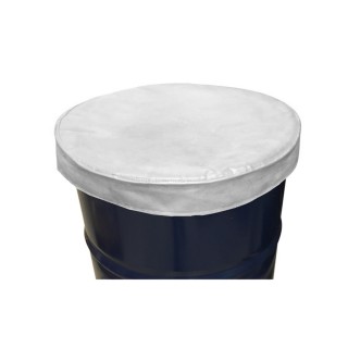 Couvercle therrmique argent Kuhlmann, sans trous, pour fût 200L - Ø 600 mm - H100 mm