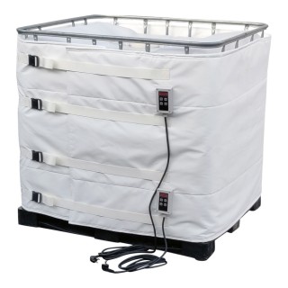 Chauffage Kuhlmann pour cuve IBC 1000L pour produits alimentaires et pharmaceutiques - Contrôleur numérique (0-90ºC) - 230V