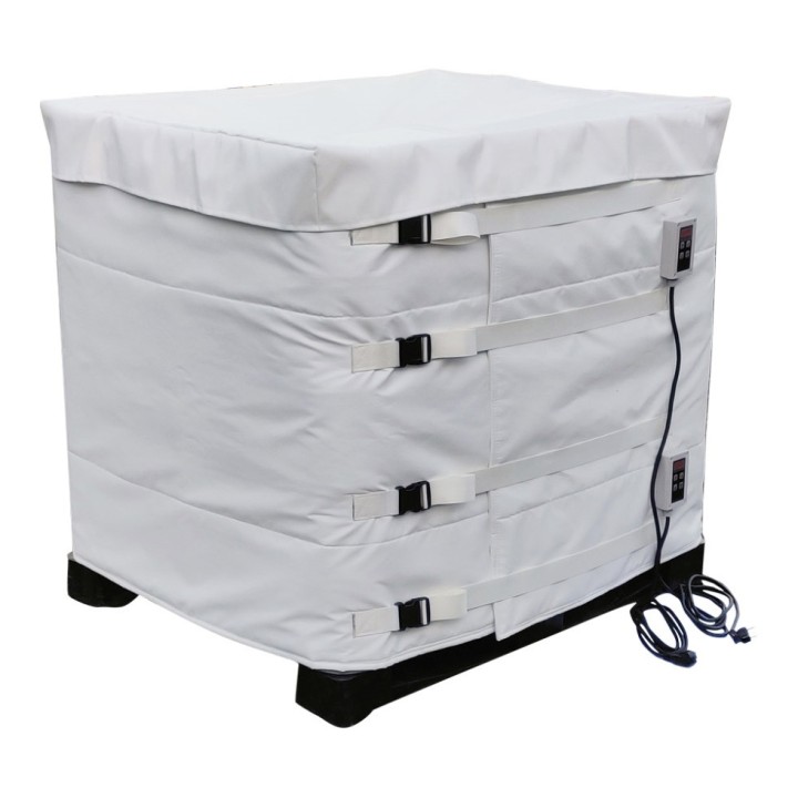 Chauffage Kuhlmann pour cuve IBC 1000L pour produits alimentaires et pharmaceutiques - Contrôleur numérique (0-90ºC) - 230V
