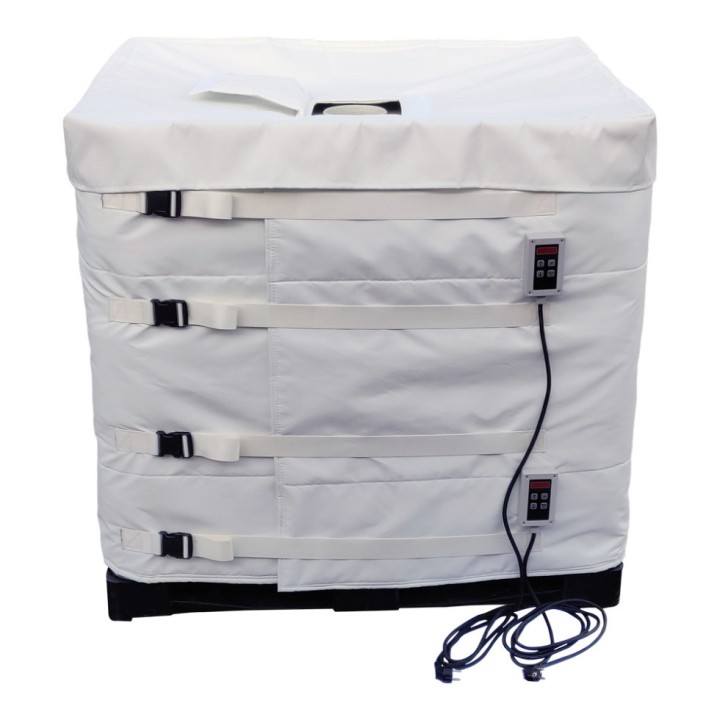 Chauffage Kuhlmann pour cuve IBC 1000L pour produits alimentaires et pharmaceutiques - Contrôleur numérique (0-90ºC) - 230V