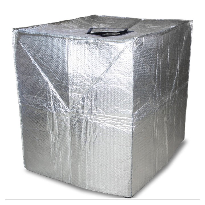 Couverture isolante Kuhlmann en Alu pour cuve IBC 1000L