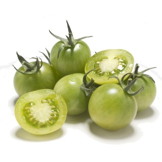Tomate SUNGREEN F1 cerise ronde verte - Non traité - Les Toqués