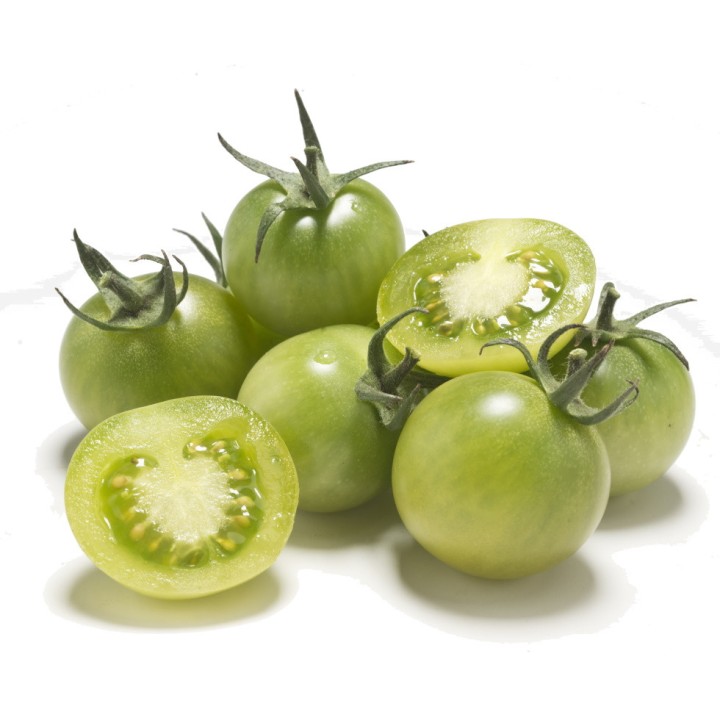 Tomate SUNGREEN F1 cerise ronde verte - Non traité - Les Toqués