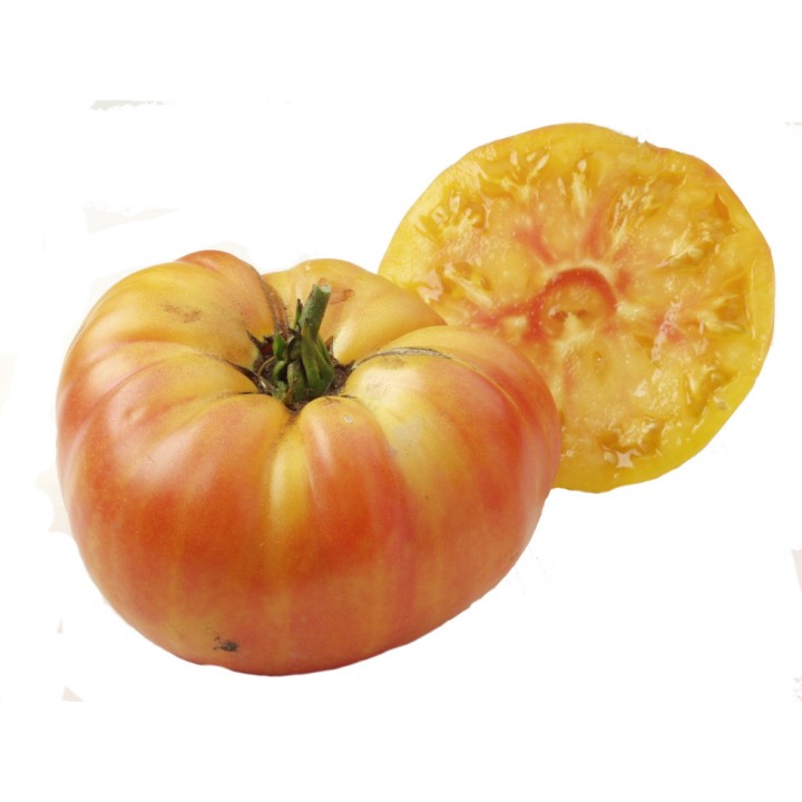 Graines de Tomate ANANAS sélection ANASUN côtelée jaune - Non traité