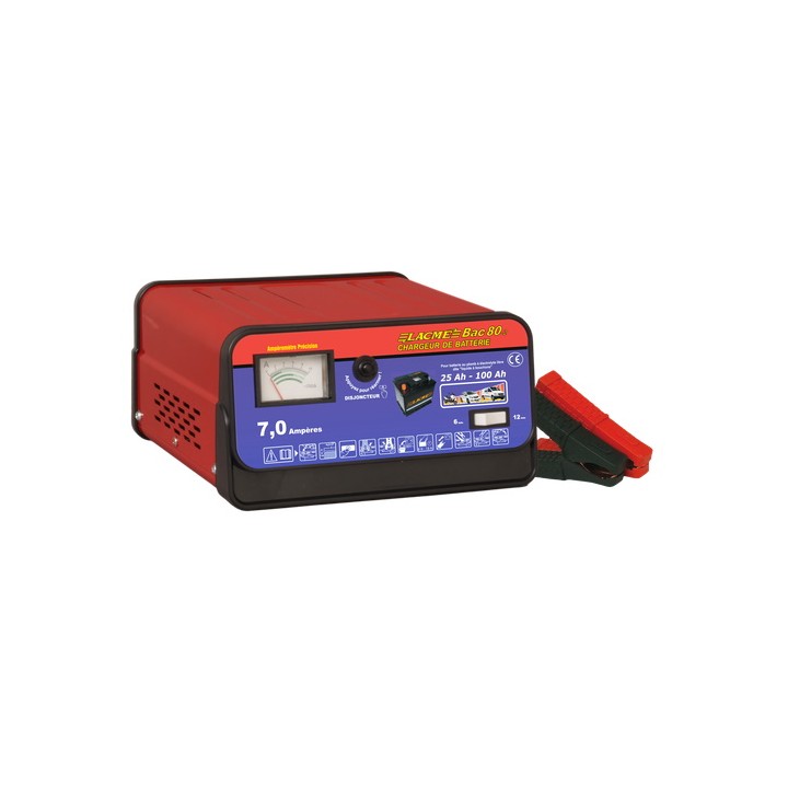 Chargeur classique pour batteries au plomb BAC 80 Lacmé