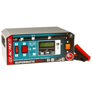 Chargeur pour batteries au plomb SUPERMATIC 6-12 Lacmé
