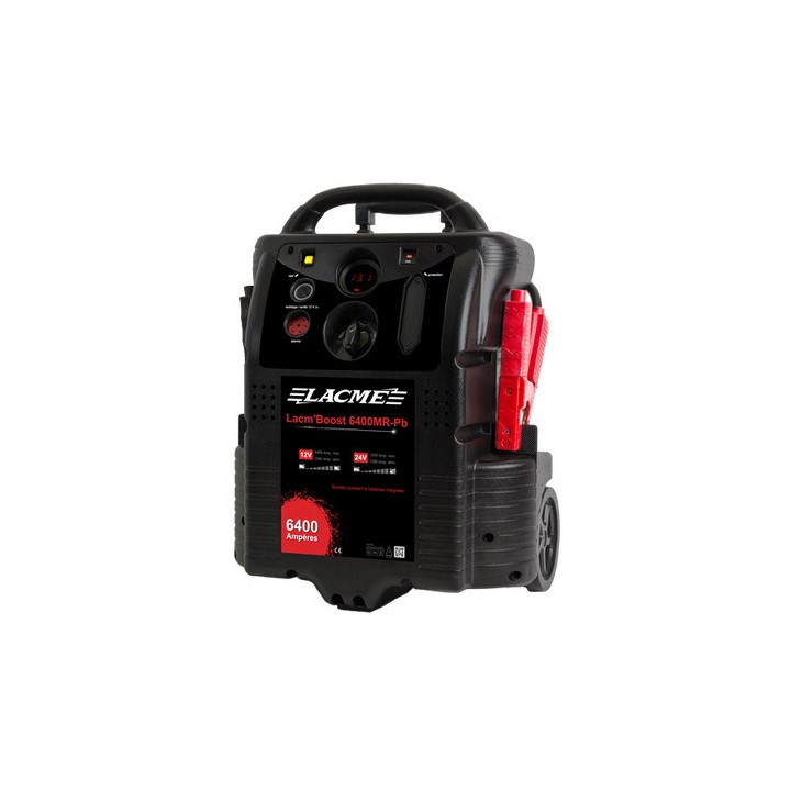 Station de démarrage à batteries au plomb LACM'BOOST 6400MR-PB Lacmé