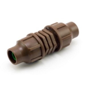 Raccord Lock manchon à serrage extérieur diam. 16 mm - Coloris marron