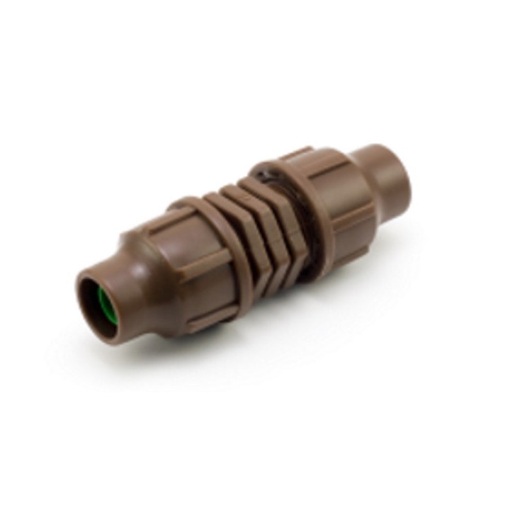 Raccord Lock manchon à serrage extérieur diam. 16 mm - Coloris marron