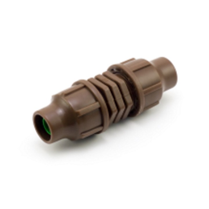 Raccord Lock manchon à serrage extérieur diam. 20 mm - Coloris marron