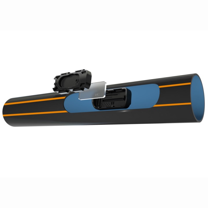 Ligne goutteurs intégrés DRIPNET PC AS NETAFIM, Ø 16 mm, esp. 30 cm, débit 1 l/h, 1000 m