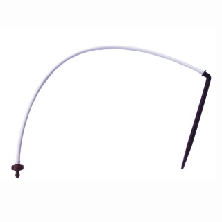 Ensemble goutteur PC JUNIOR CNL NETAFIM, 4 l/h + micro-tube 3/5 80 cm + pique plastique, lot de 100 pcs