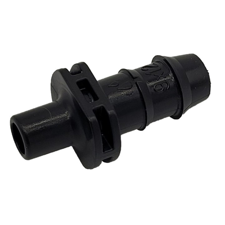 Jonction conique mâle NETAFIM, Ø 8 mm, cannelée Ø 12 mm, pour tubing et support arroseurs, lot 100 pcs