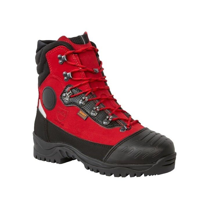 Chaussures de protection scie à chaîne classe 3 (28m/s) Infinity boot red, Solidur