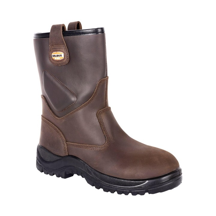 Botte fourrée sans sécurité Icy, Solidur