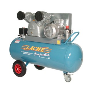 Compresseur d'air monoétagé à courroies mobiles Comprestar 36V150T Tri Lacmé