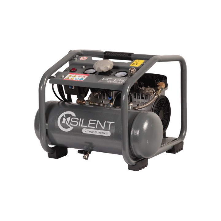 Compresseur d'air monoblocs Silent 6CSH Mono Lacmé