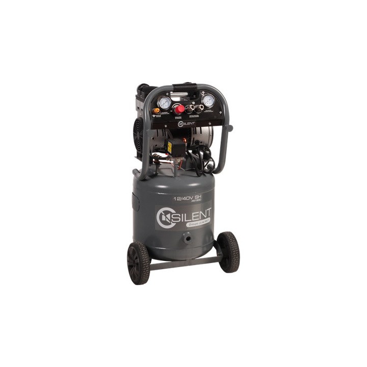 Compresseur d'air monoblocs Silent 12/40VSH Mono Lacmé