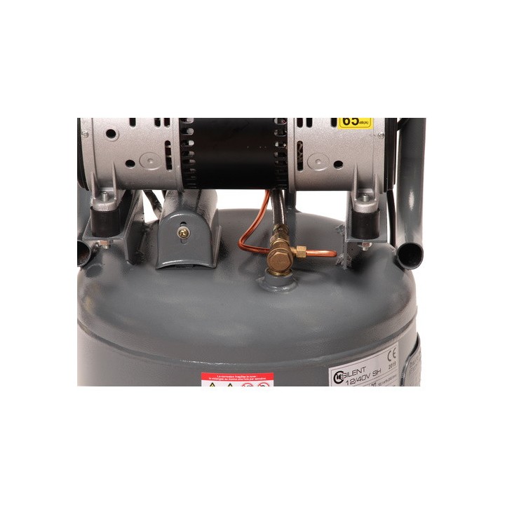 Compresseur d'air monoblocs Silent 12/40VSH Mono Lacmé