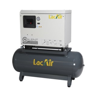 Compresseur d'air biétagé à courroies fixes Silent C32/270D Tri Lacmé