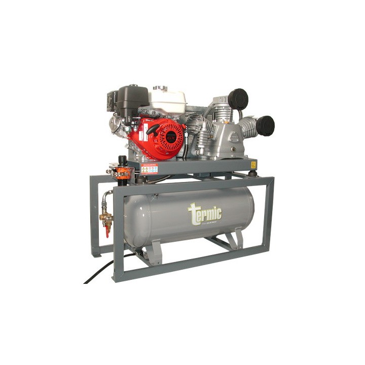 Compresseur d'air thermique biétagé Termic 45/90 Essence Lacmé