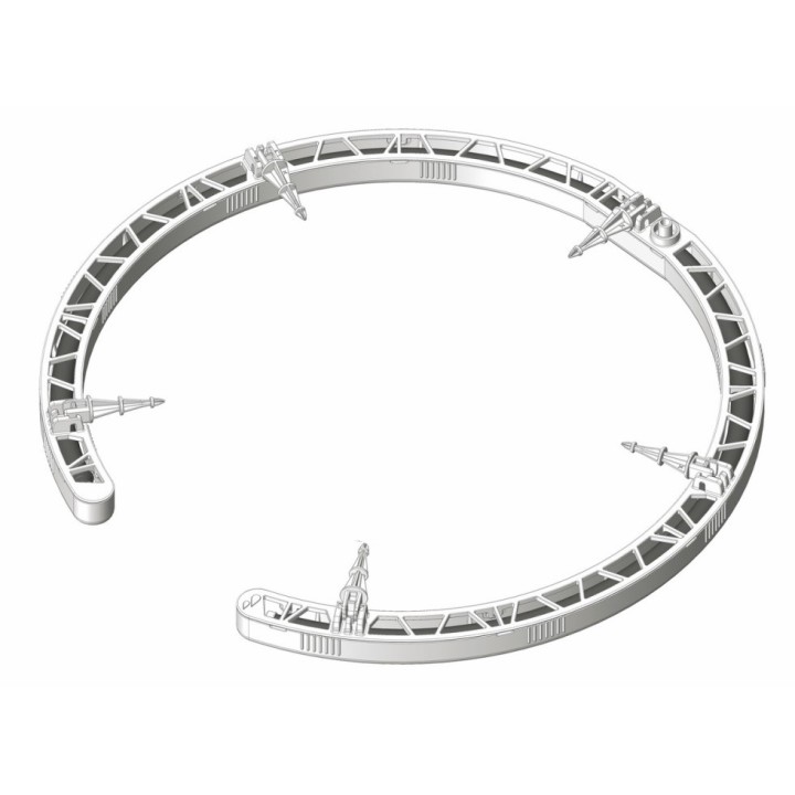 Arc goutte à goutte NETBOW NETAFIM, Ø 25 cm, 8 goutteurs, ancres pliables TV, à l'unité