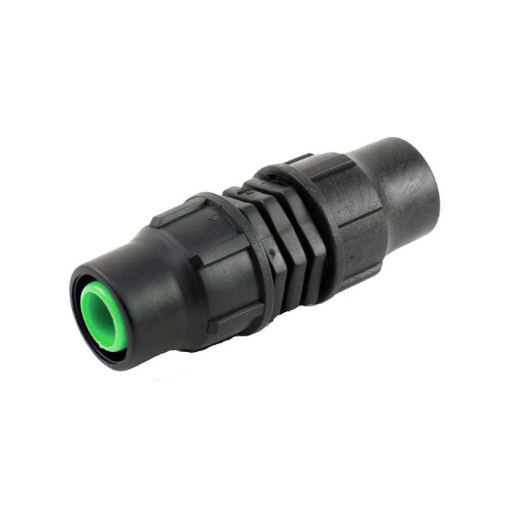 Raccord Lock manchon à serrage extérieur diam. 16 mm - Coloris noir