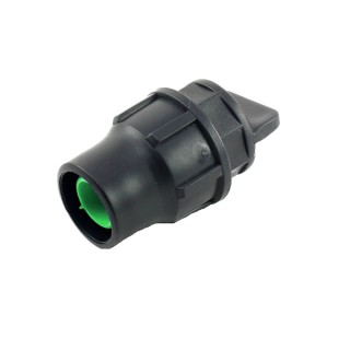Bouchon Raccord Lock serrage extérieur, Diam. 16 mm - Coloris noir