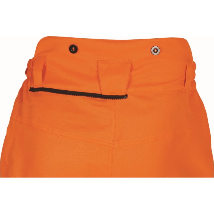 Pantalon débrousaillage HV orange Solidur