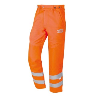 Pantalon débrousaillage HV orange Solidur