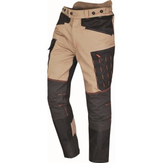 Pantalon Handy Beige longueur -7cm Solidur
