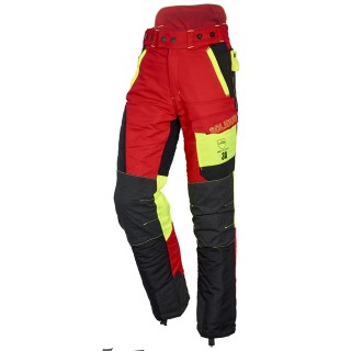 Pantalon Comfy rouge classe 3 Solidur
