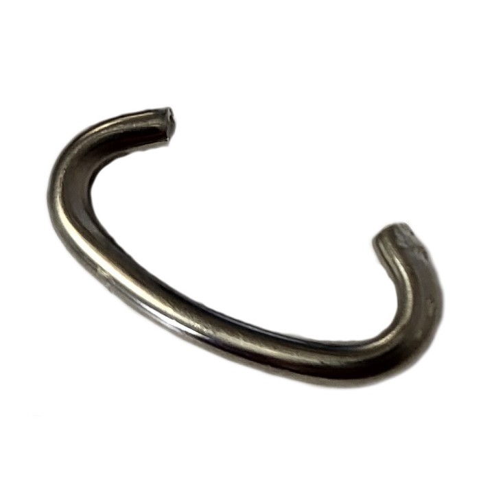 Agrafes Inox pour Pince à Grillage - Fixation Grillage - 100 unités