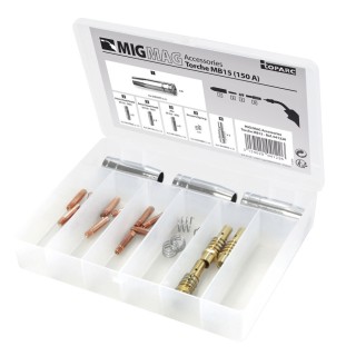 Coffret torche MB15 GYS (MIG/MAG 150 A)