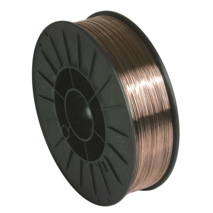 Fil Mag Acier Ø 0,8 mm GYS - Bobine plastique S200 - 5 kg - ER70S-6 / G3Si1