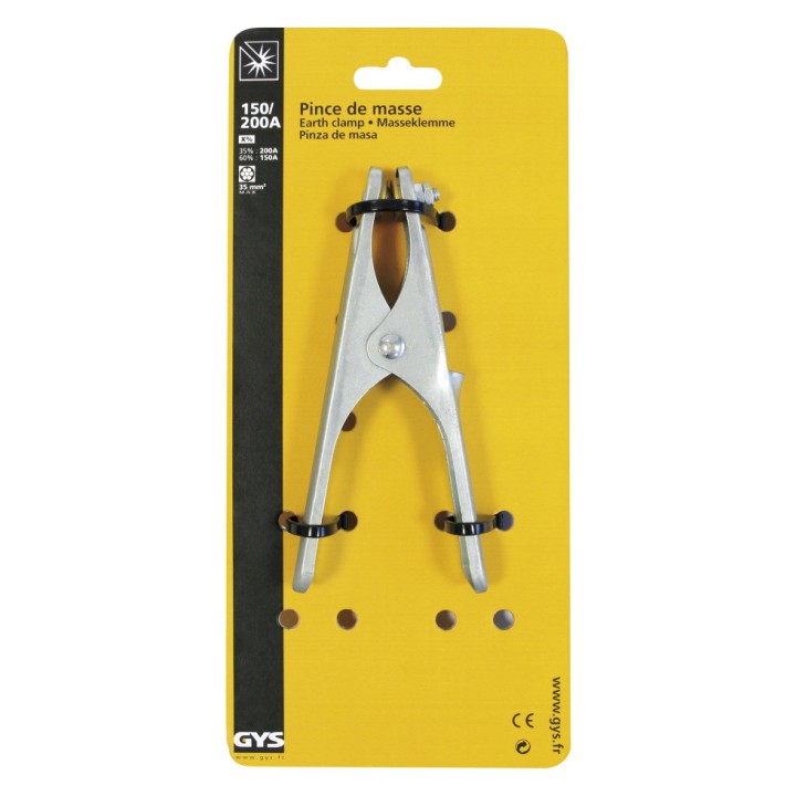 Pince de masse Croco A200.35 GYS (200A / 35mm²)