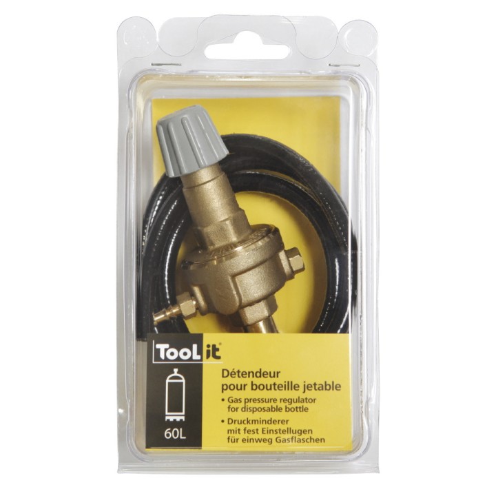Détendeur GYS pour bouteilles de gaz jetables