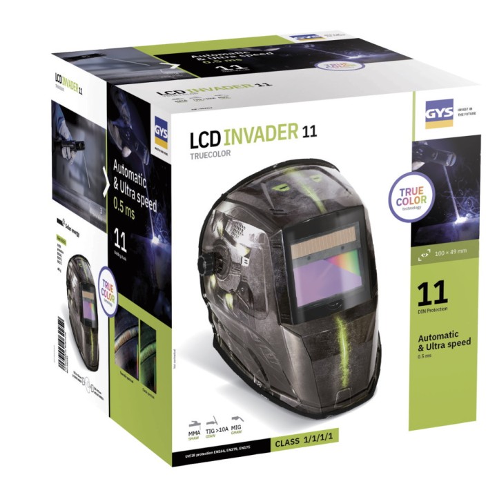 Masque LCD Invader 11 True Color GYS