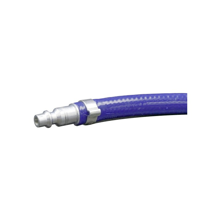 Tuyau d'air comprimé PVC armé, 5m de longueur et 8x14mm de diamètre Lacmé