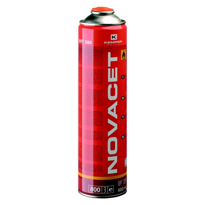 Cartouche gaz novacet GYS - 600ml (330 gr. de gaz)