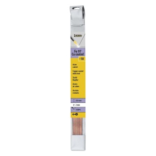 10 baguettes acier cuivre GYS - Ø 2 mm - Long. 333 mm