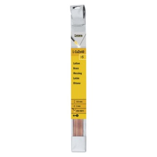 5 baguettes laiton GYS - Ø 2 mm - Long. 333 mm