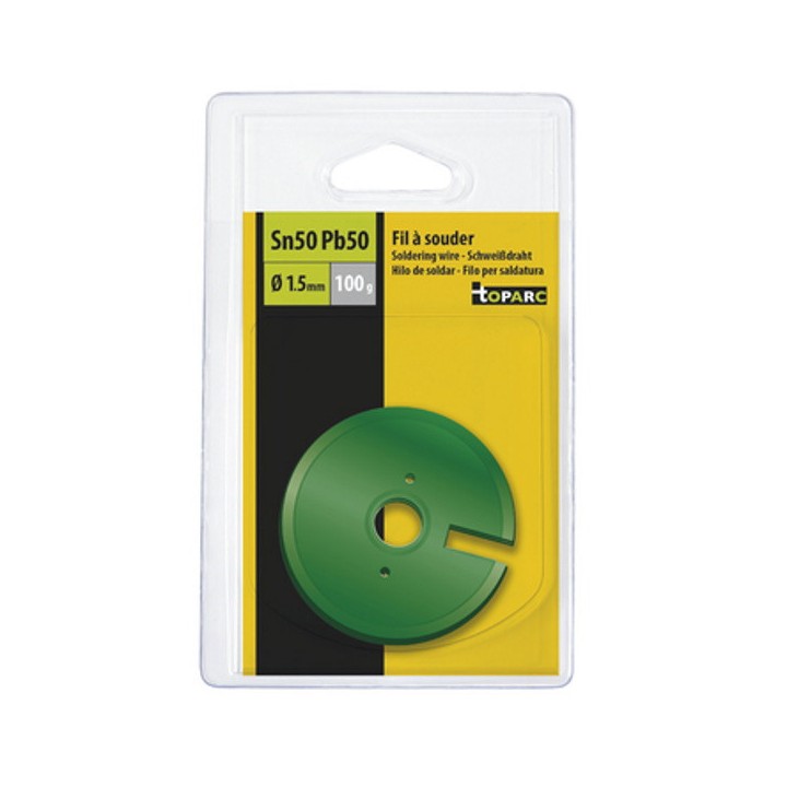 Bobine étain 50 % GYS -  Ø 1,5 mm - 100 gr.