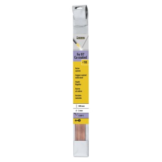 10 baguettes acier cuivre GYS - Ø 2 mm - Long. 500 mm
