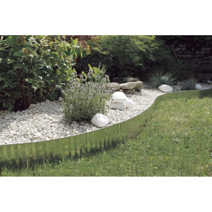 bordure en acier galavanisé Steely Nortene Jardin